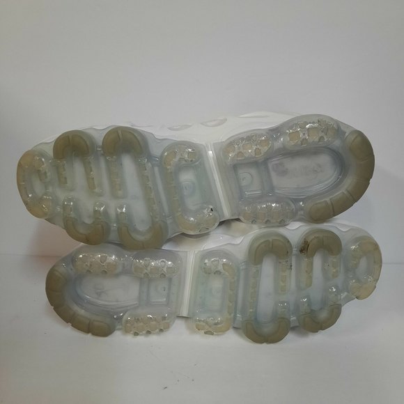 Nike Air Vapormax Plus Triple White Pure Platinum Grey Sneakers Shoe Men Size 12 main image 5